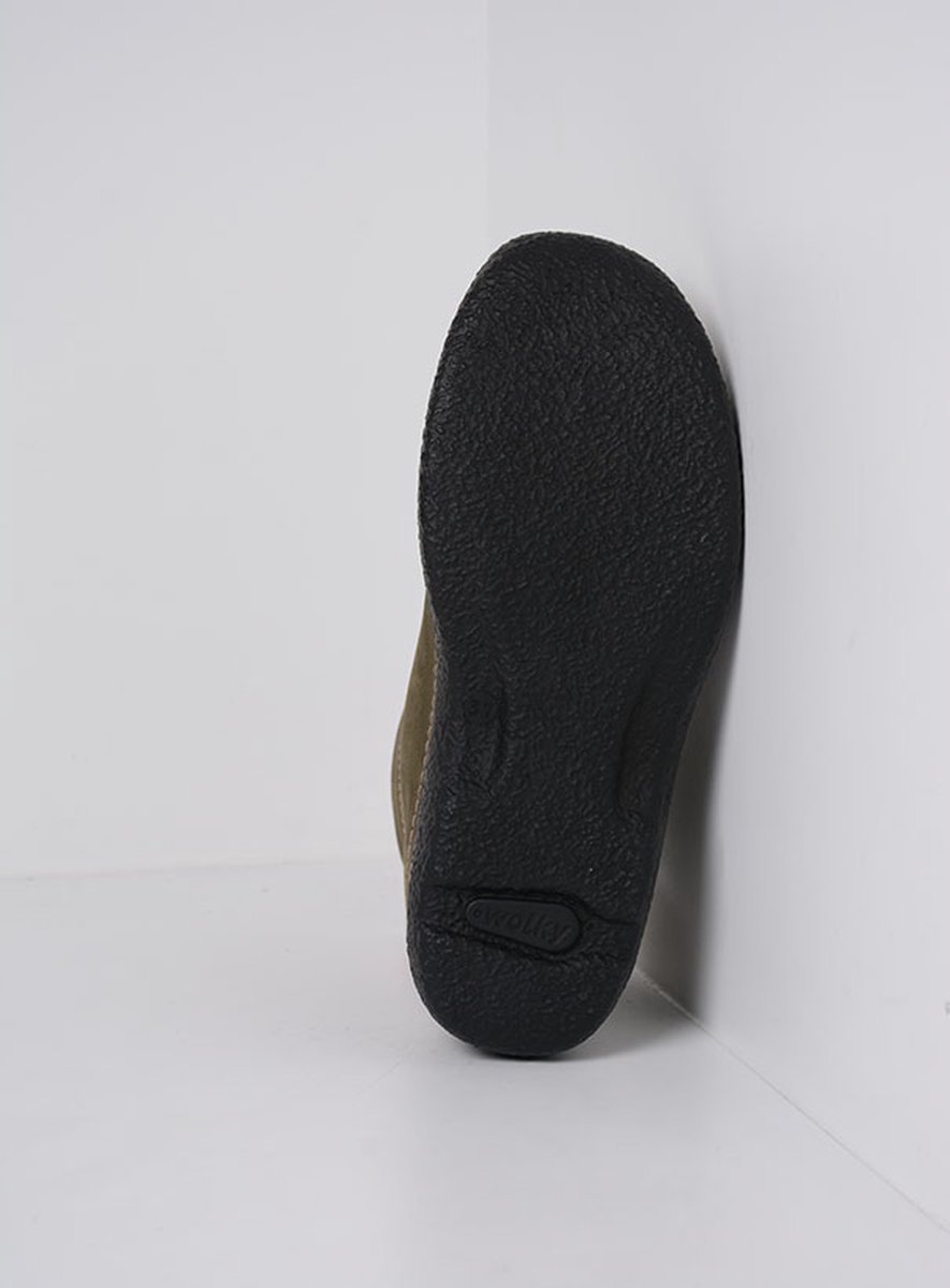 Wolky Hoge veterschoenen Roll Shoot pesto groen nubuck