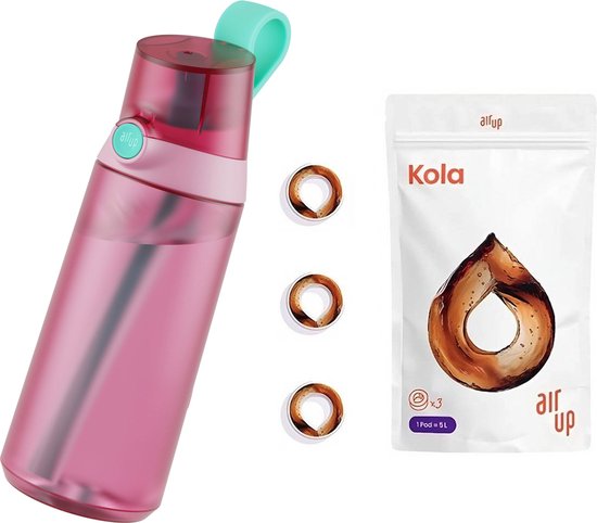 Air Up Drinkfles Mini Sipper - Roze - 600 ml - Starterskit - Fles voor Kind - Speciaal