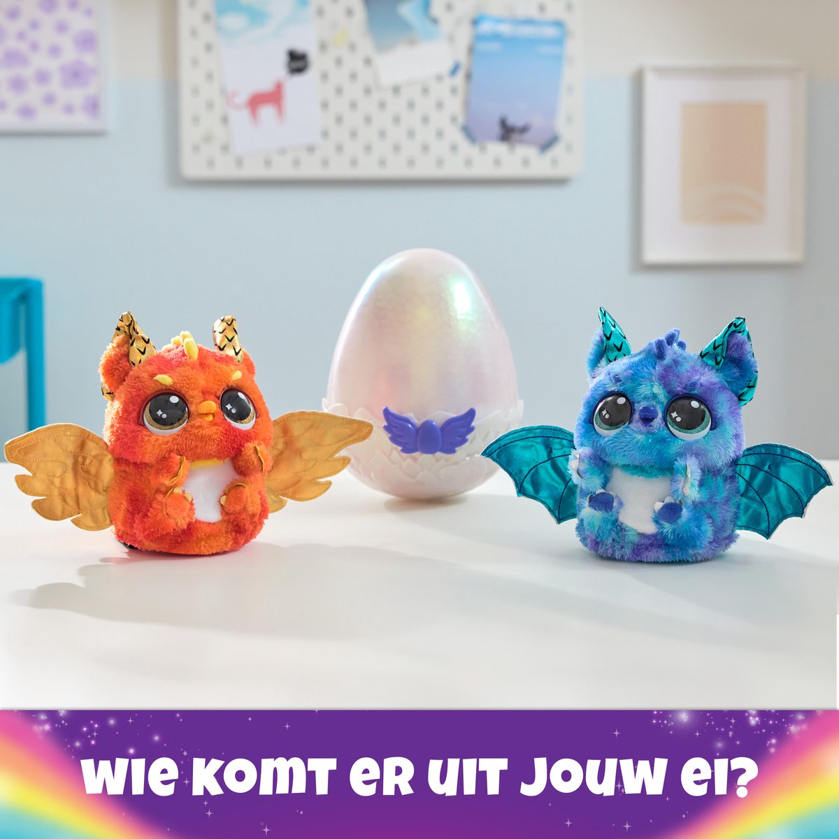 Hatchimals Alive - Mystery Hatch Draggle - Interactief verrassingsspeelgoed in een ei met mist, lichtjes en geluiden — afbeelding 2