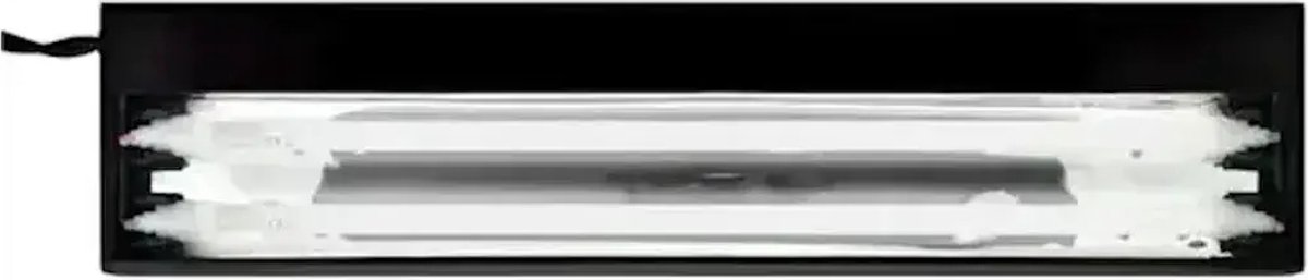 As Reptile Twin T5 Luminaire Unit 1x 6% + 1x 12% 870mm - 39 watt
