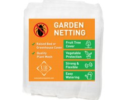 Insectennet voor tuin 3x3M | Tuinnet voor Vogel Bescherming & Insecten Bescherming | Insectengaas Voor Planten, Fruit en Groenten | Beschermnetten Voor Aardbeien, Bramen & Blauwe Bessen