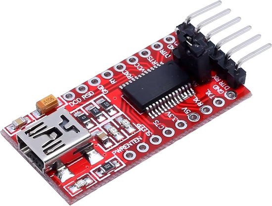 Converter USB naar Serieel UART Bridge CP2102 RS232 - Bits & Parts