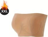 BH Nivard sans armatures - Sans Bracelets - Soutiens-gorge -gorge Push -up - Soutien-gorge Comfort - Confortable - Résistant - Kaki - Taille XXL