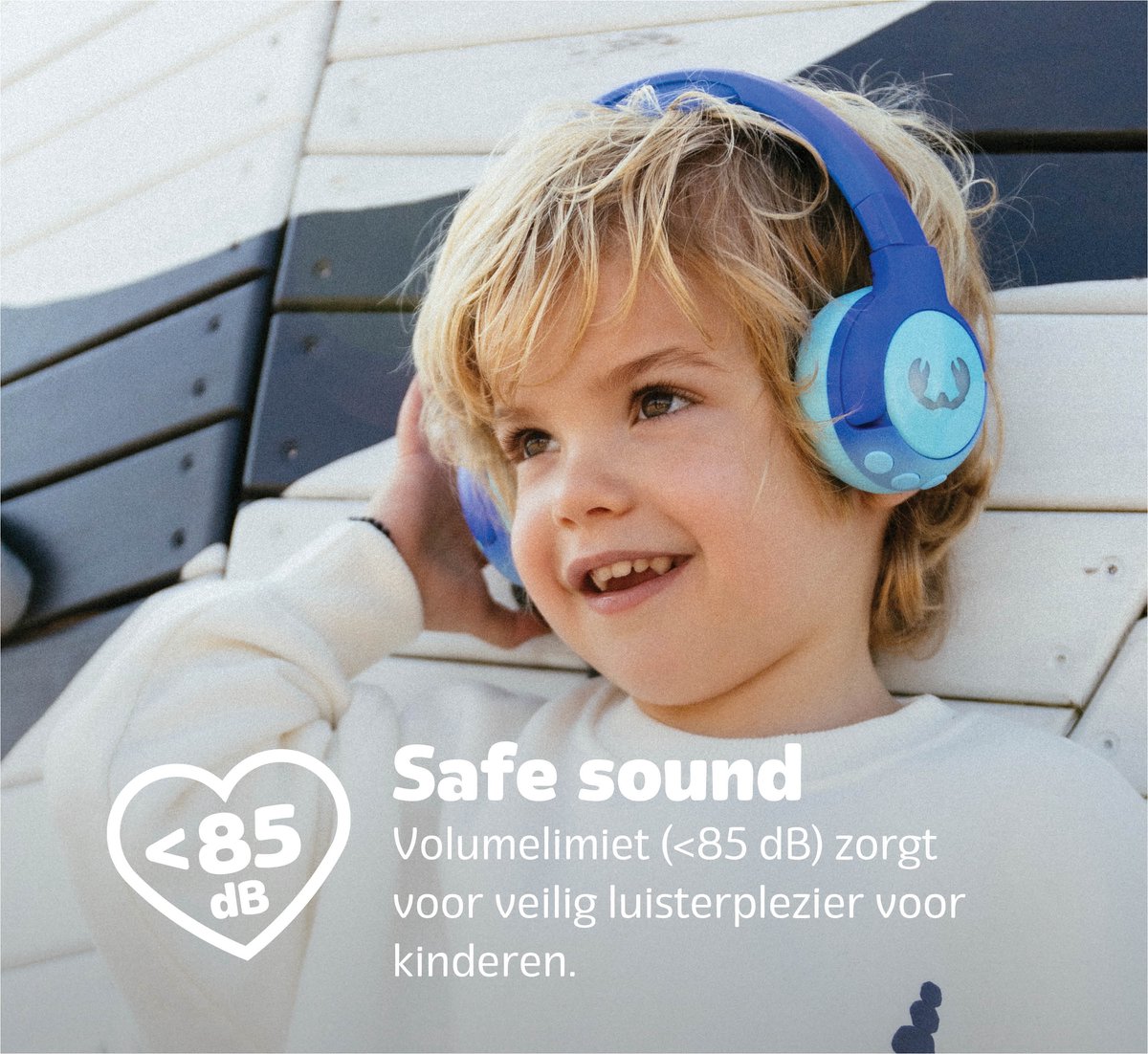Afbeelding 3 van Fresh 'n Rebel Code Junior - Draadloze Bluetooth Koptelefoon voor Kinderen - Kids Koptelefoon - Inclusief Kabel - Cool Candy