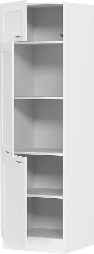 VCM Küchenschrank Breite 60 cm Hochschrank Küche Küchenmöbel Landhaus Colura