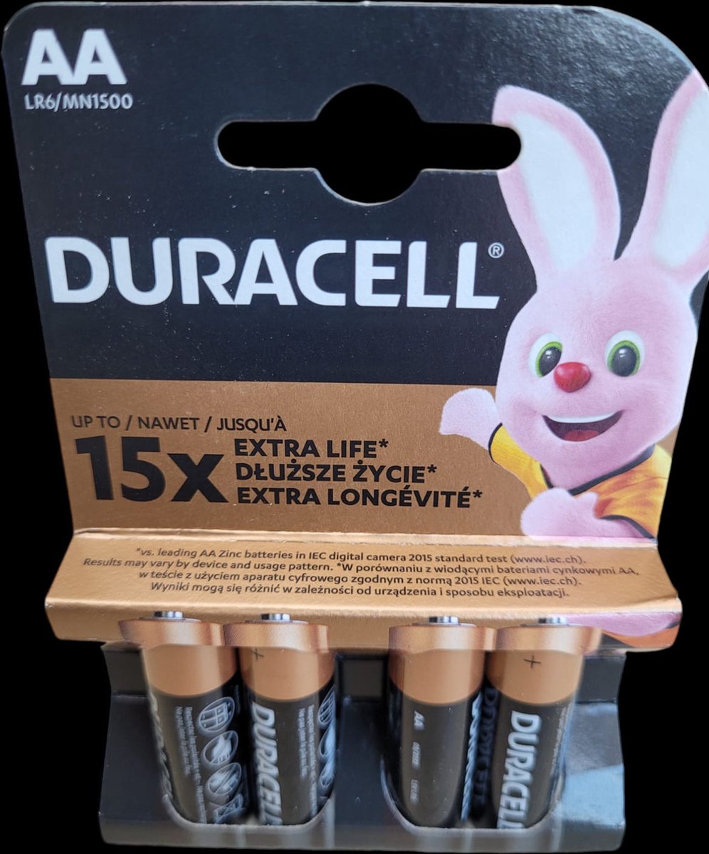 Duracell AA Batterijen – 8 Stuks, Uitstekende Prestaties en Duurzaamheid