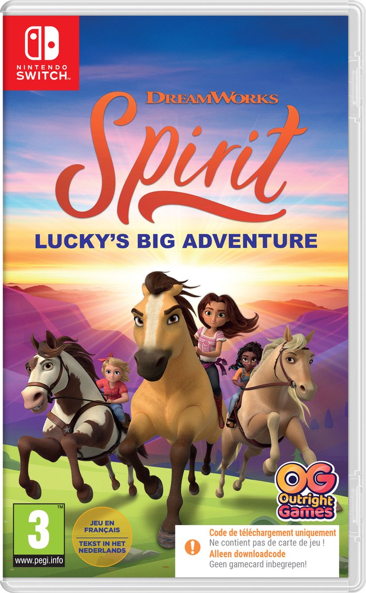 Switch Spirit - Lucky's Big Adventure (Code in a Box)