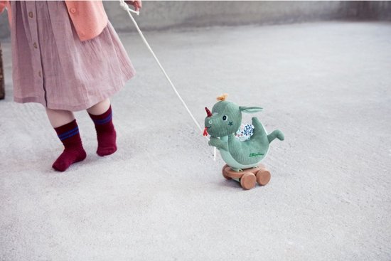 Lilliputiens Trekknuffel - Draak Joe van Lilliputiens — afbeelding 2