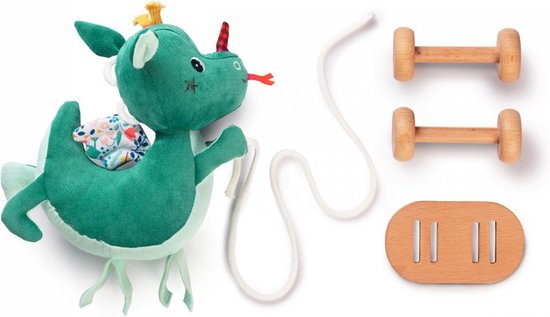 Lilliputiens Trekknuffel - Draak Joe van Lilliputiens — afbeelding 3