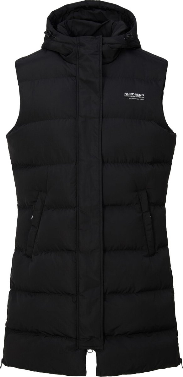 Nordberg Puffy Bodywarmer Helle Dames Zwart