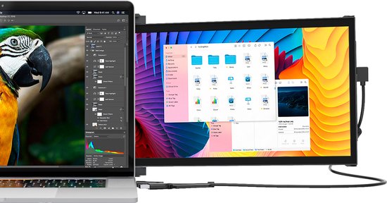 Mobile Pixels Duex Plus DS - 13.3 inch FHD extra laptopscherm