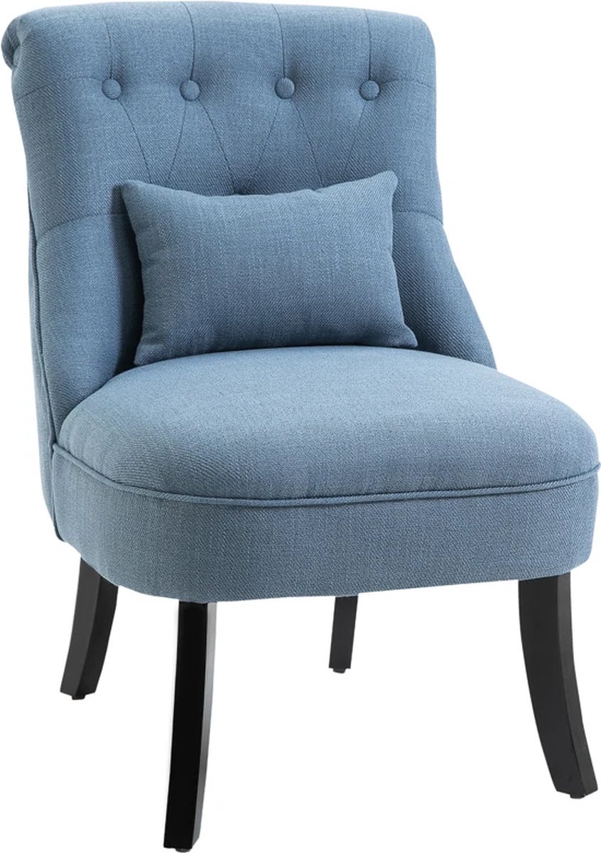 Fauteuil - Relaxzetel - Relaxstoel - Relaxfauteuil - Stoel - Voor één Persoon - Blauw