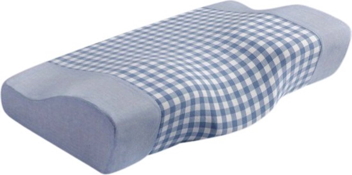 Bovista Anti Snurk Kussen - Anti Snurk Producten - Snore Stopper - Snurken - Kussen Zij Slaper - Apneu Kussen - Tegen Snurken - Lichtblauw