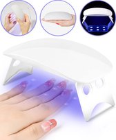 Boncy® UV Lamp Gelnagels Nagellamp - Nageldroger - Nagel Lamp Gel Nagellak Led - Nagels Lampje Gellak droger - Nageldrogers