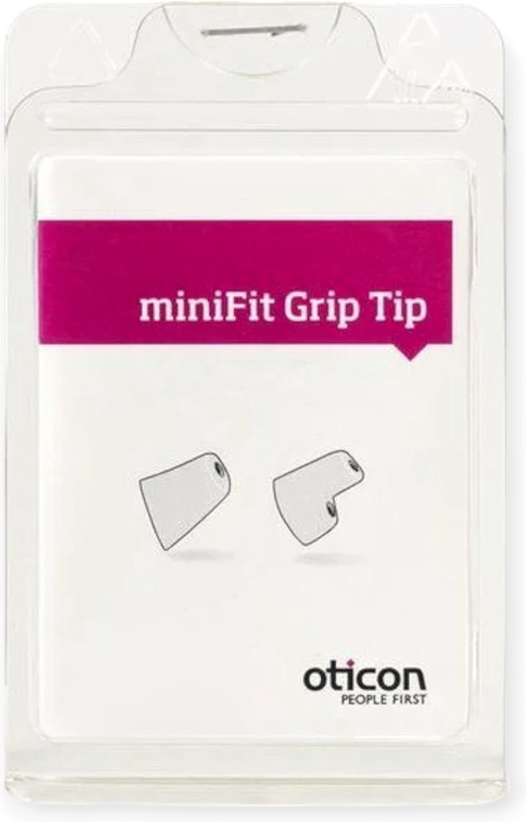 Goedkoopste Oticon GripTip Small geen venting Rechts