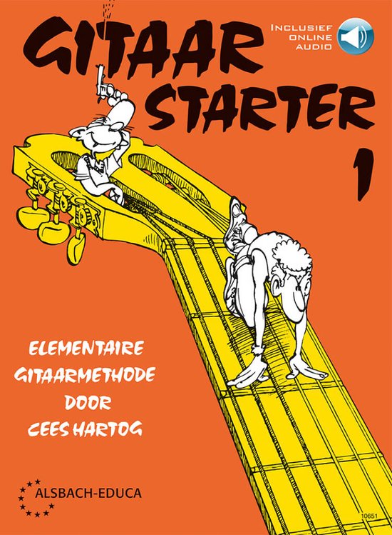 Cees Hartog - Gitaar Starter deel 1 ( Boek + Online Audio )