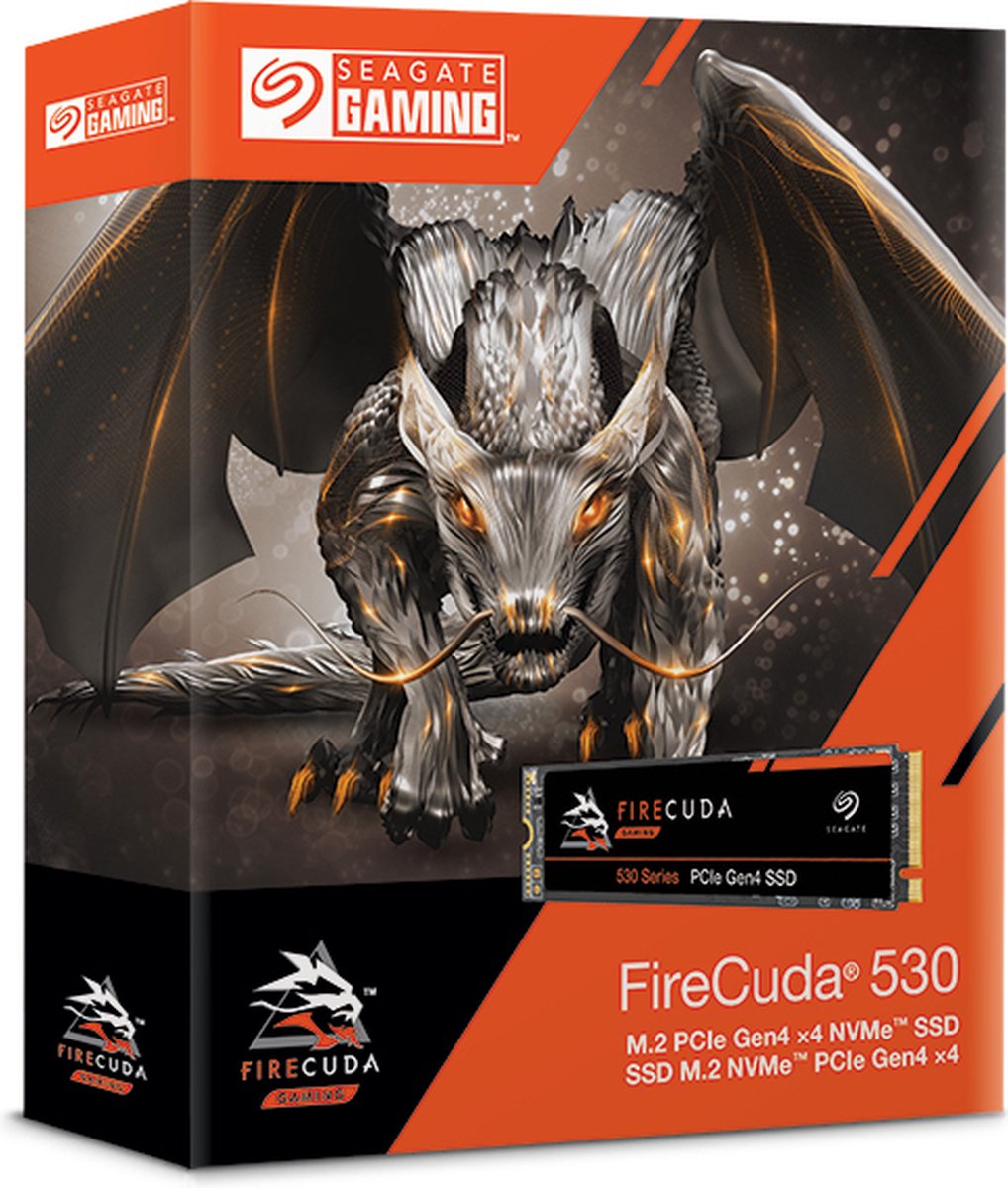 Seagate FireCuda® 530 4 TB SSD harde schijf PCIe 4.0 x4 Retail