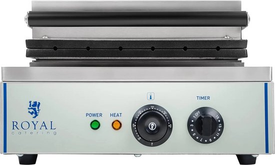 Wafelijzer - 1.550 watt - stick - maïshond - Royal Catering van Royal Catering — afbeelding 5