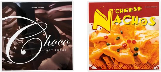 Sausdispenser - met verwarmingsfunctie - nachokaas - chocolade - 3,3 L - Royal Catering — afbeelding 3
