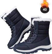 Nivard Snowboots - Sneeuwschoenen - Sneeuwboots - Dames - Wintersport - Ski - Skischoenen - Blauw - 40 - Laarzen