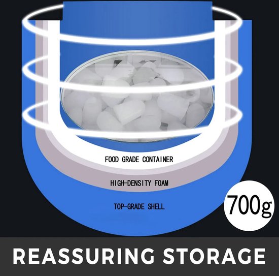 Seastone - Elektrische Ijsblokjesmaker - Ijsblokjesmachine - 1.4 Liter - 12 Min. - 12kg/24u - IJsblokmaker met IJsschep - RVS - Zwart van Seastone — afbeelding 2