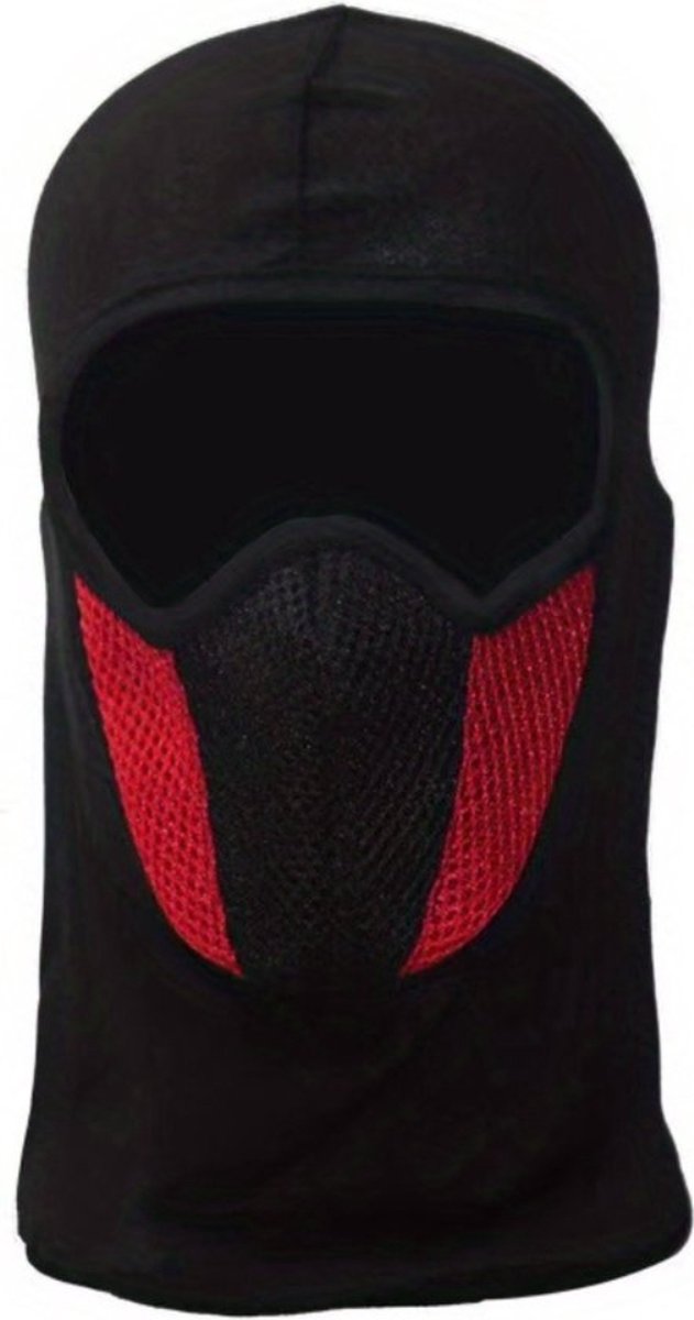 Bovista Ski Mask Bivakmuts Balaclava Ski Masker Face Mask Full Face Mask Winter Masker Rood