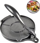 Bovista Tortilla Pan - Tortilla Press - Tortilla Press - Maker - Press - Taco - Roti - Bois