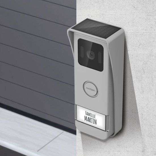 Avidsen Elia Solar Wave intercom met camera - draadloos van Avidsen — afbeelding 2