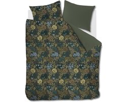 At Home by Beddinghouse Eclectic dekbedovertrek - Eenpersoons - 140x200/220 cm - Blauw Groen