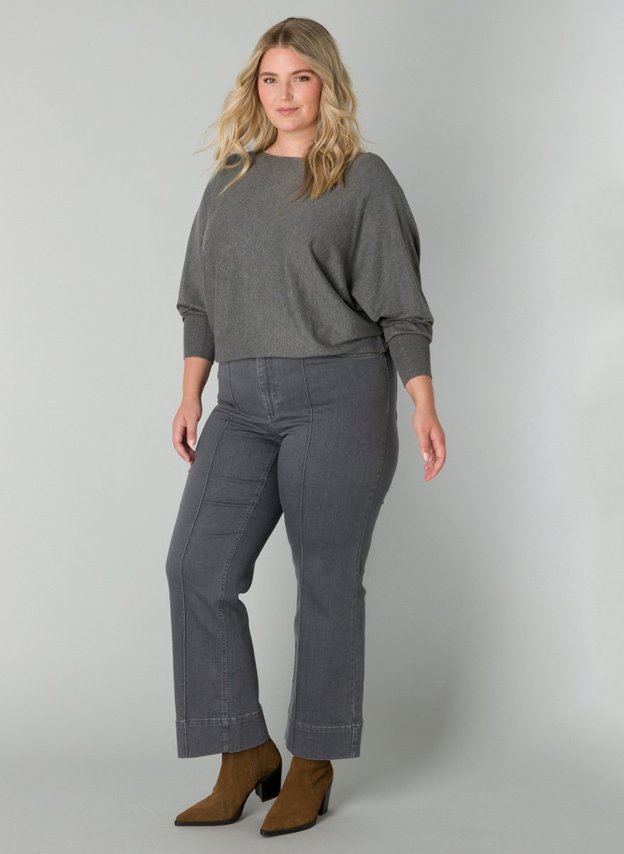 YESTA Rivka Bottoms - Grey Denim - maat 3(52)