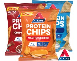 Atkins | Mix Protein Chips | 3 x 32 gram