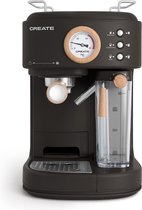 Bol.com CREATE- THERA RETRO PRO - halfautomatische espressomachine - 20bar aanbieding