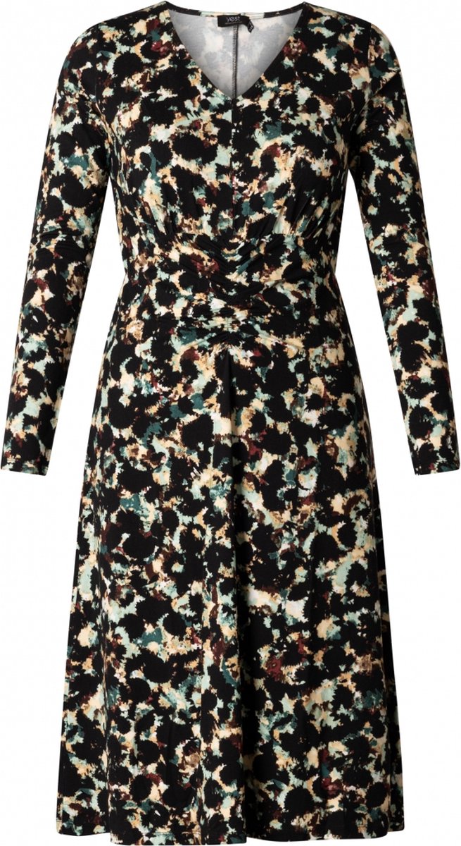 YESTA Rosalin - Black Multi Colour - maat X-0(44)