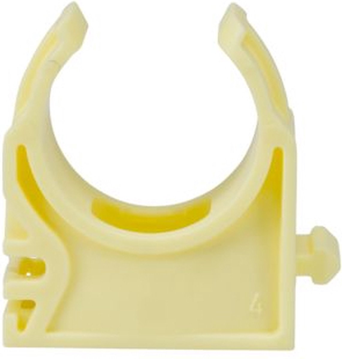 JMV klemzadels creme 19mm doos a 150 stuks