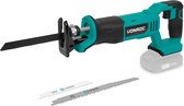 VONROC Accu Reciprozaag 20V - Incl. 3 Zaagbladen - Excl. Accu en snellader