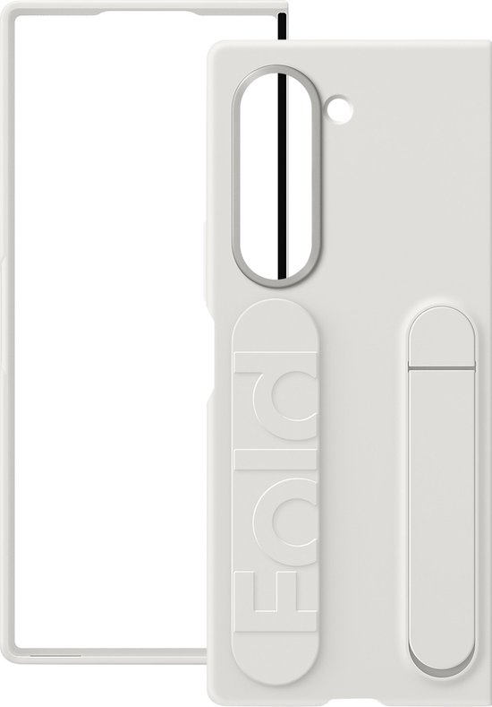 Coque Samsung Galaxy Z Fold6 - Coque Silicone - Wit