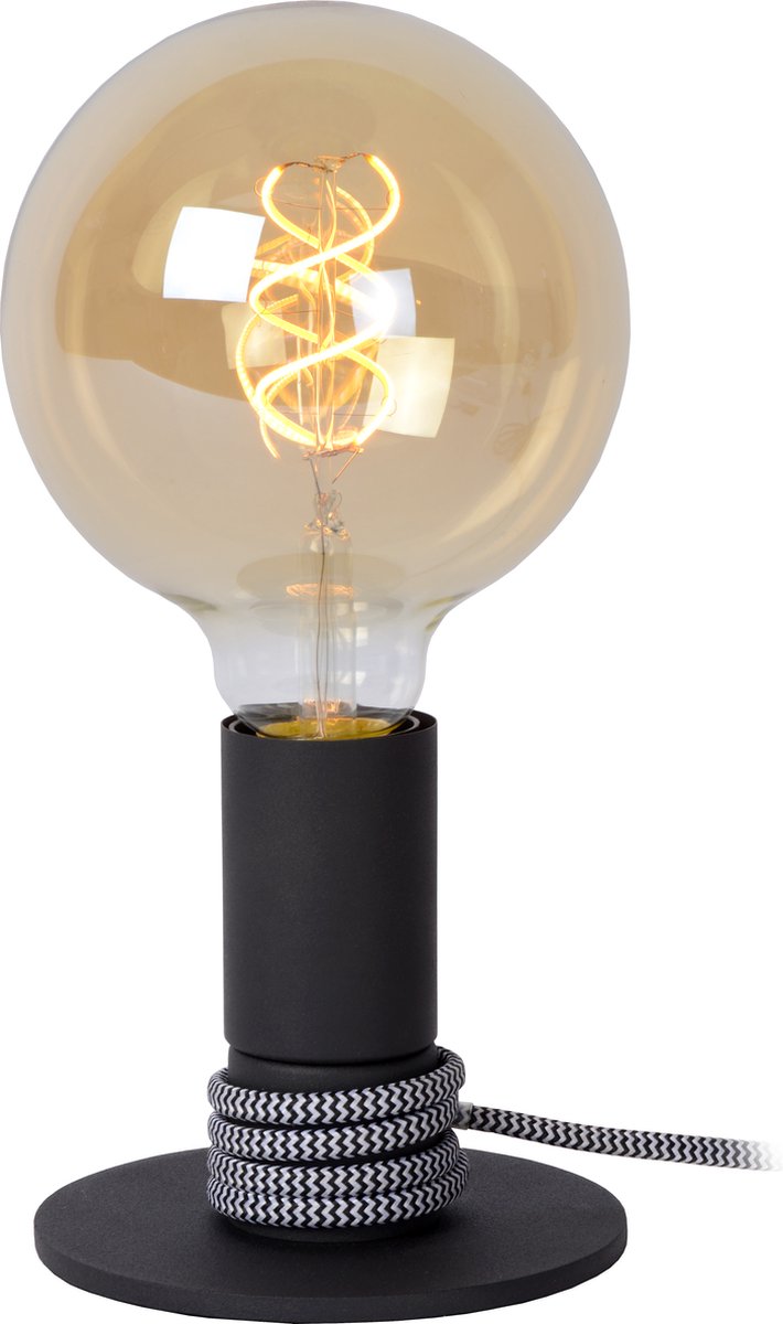 Lucide MARIT Tafellamp - 1xE27 - Zwart