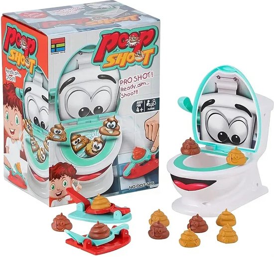 Shoot the Poop - poepspel - schiet de poep