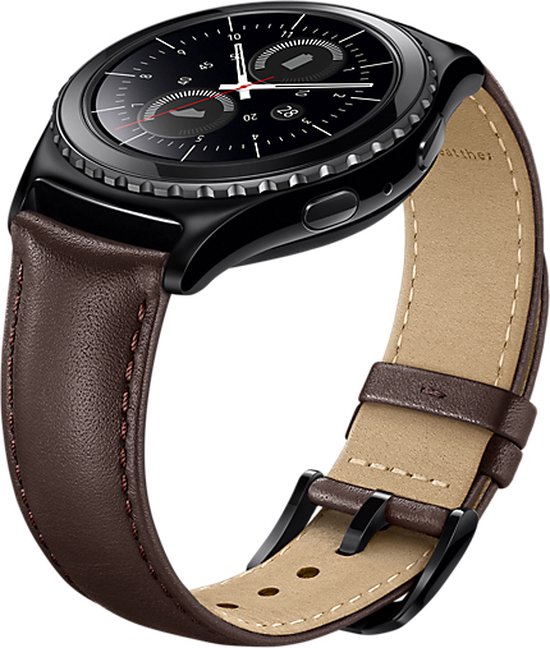 Samsung Leren bandje Samsung Gear S2 Bruin bol