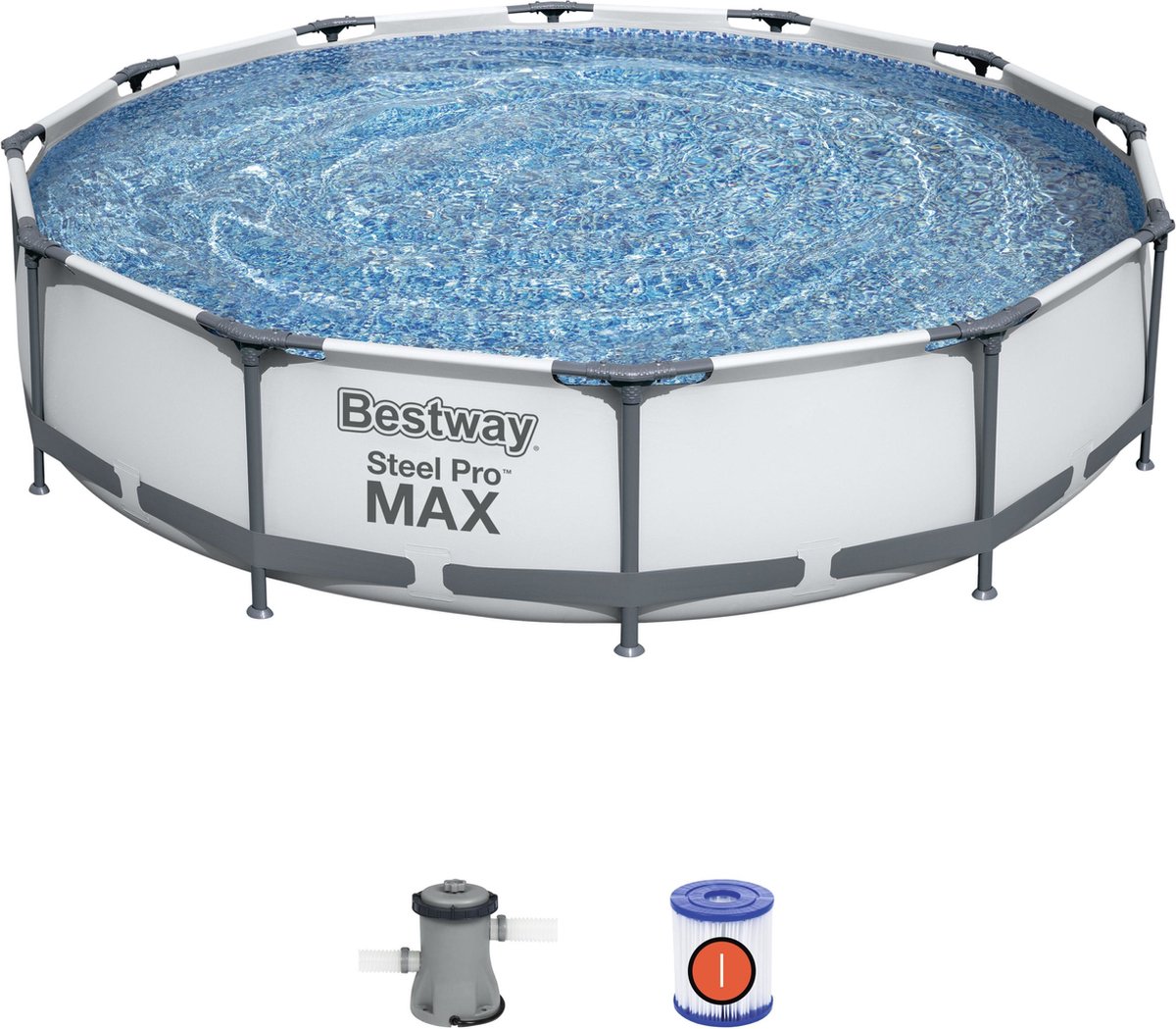 Bestway Steel Pro MAX Zwembad - Ø 366 x 76cm