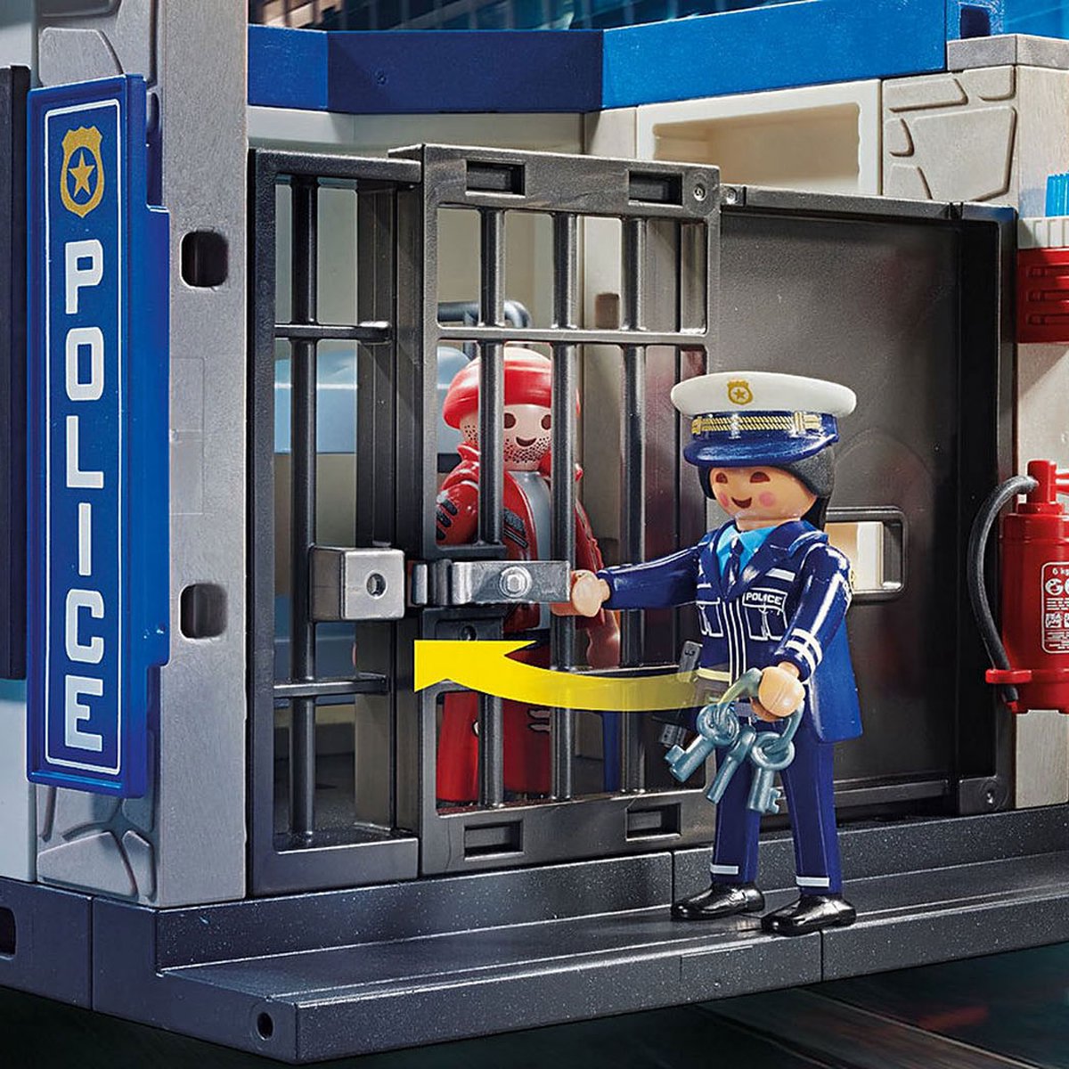 PLAYMOBIL City Action Politie: ontsnapping uit de gevangenis - 70568 — afbeelding 9
