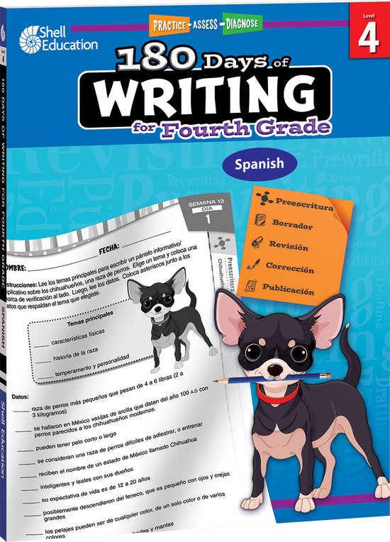 180 Days of Practice- 180 Days™: Writing for Fourth Grade - cover