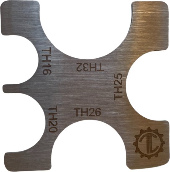 ToolLine® - Meetinstrument TH - Controle Instrument persing - Kwaliteit controle perstang - TH16 - TH20 - TH25 - TH26 - TH32 - Geschikt voor Henco