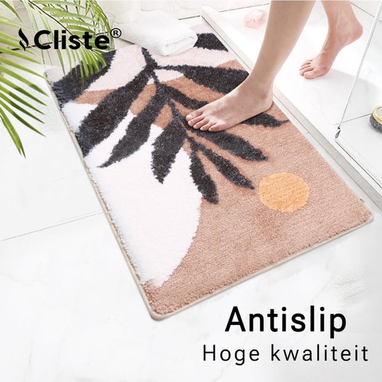COSY HOMEER Badkamertapijt, 50 x 150 cm, zachte badmat, antislip