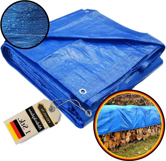 Waterdicht Afdekzeil 120 x 220 cm Regenbestendig en Winddicht Vrachtwagenzeil met Oogjes met Ingestanste Ringen Voor Tuinmeubelen, Hout, Auto, Boot, Zwembad, Dakv, Blauw Waterdicht Afdekzeil 120 x 220 cm Regenbestendig en Winddicht Vrachtwagenzeil met Oogjes met Ingestanste Ringen Voor Tuinmeubelen, Hout, Auto, Boot, Zwembad, Dakv, Blauw