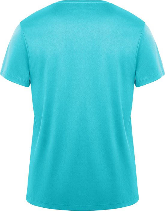 3 pack Turquooise unisex Control Dry sportshirt korte mouwen Daytona merk Roly maat 3XL