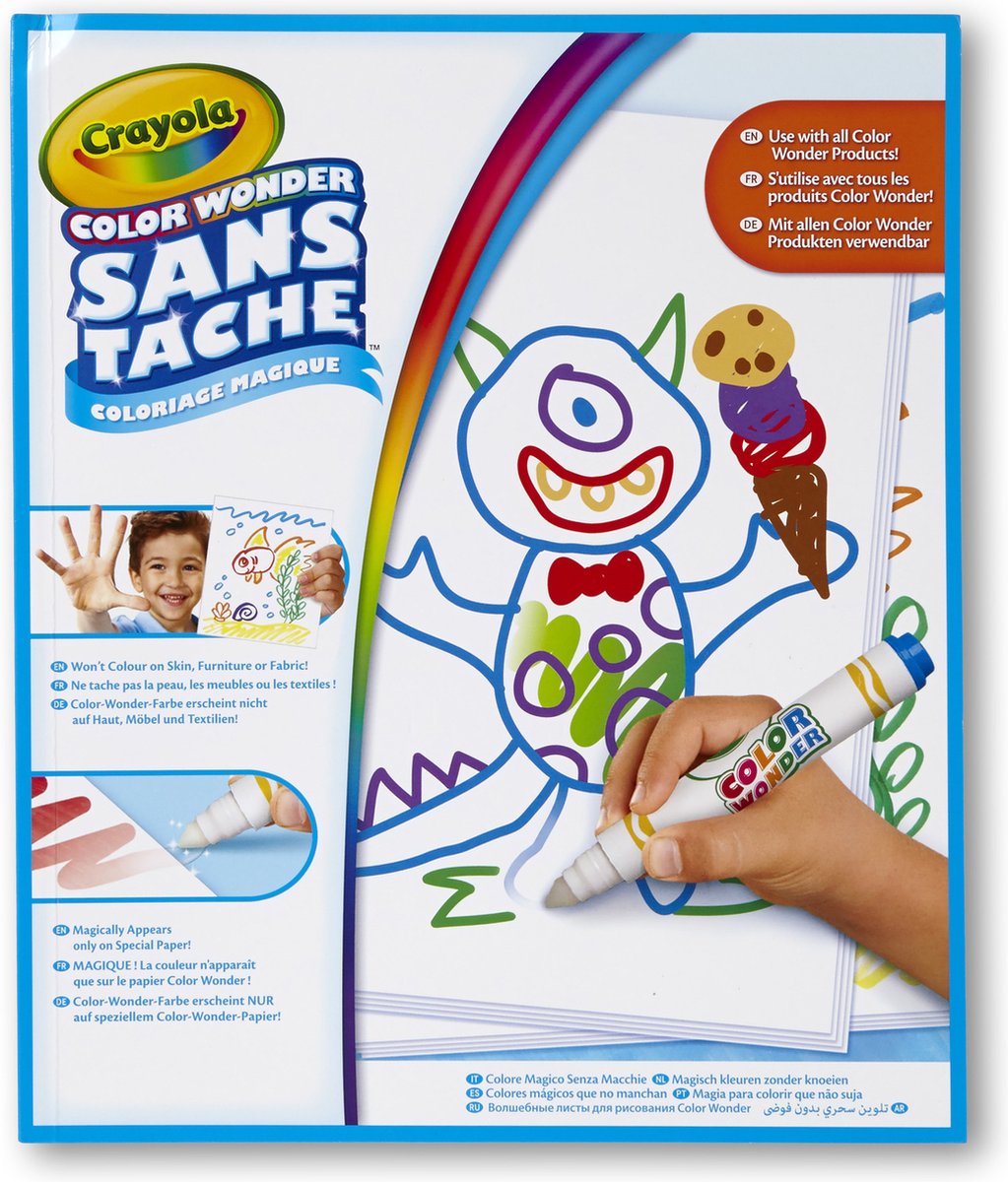 Crayola Color Wonder - Tekenblok Neutraal