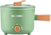 Bol.com Pan - Rijstkoker - Elektrisch - Stoofpot - Multifunctioneel - Anti-kleeflaag - 18L - Keramisch - 1000W - Anti-Aanbaklaag... aanbieding
