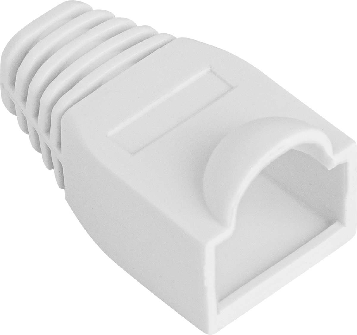 Lanberg - Lanberg rubberen afdekking voor RJ45-connector, wit Pak van 100 stuks