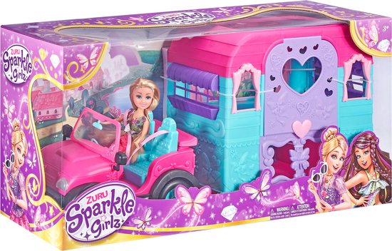 Sparkle Girlz deluxe caravanset van ZURU van Spark — afbeelding 4